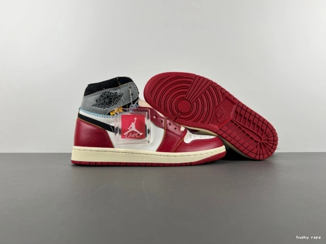 Cheap Husky Union HV8563-600 LA x 1 Air High Jordan OG 0717